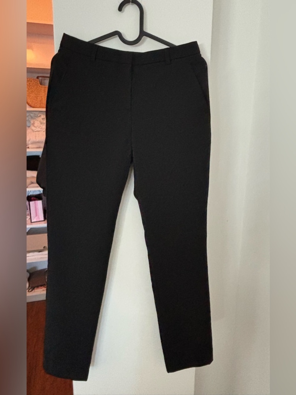 Burberry Black Wool Pant